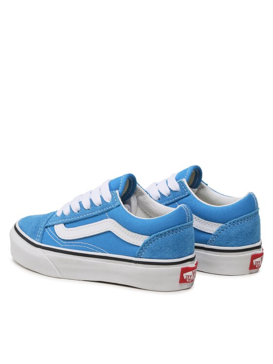 Vans old on sale skool blue shoes