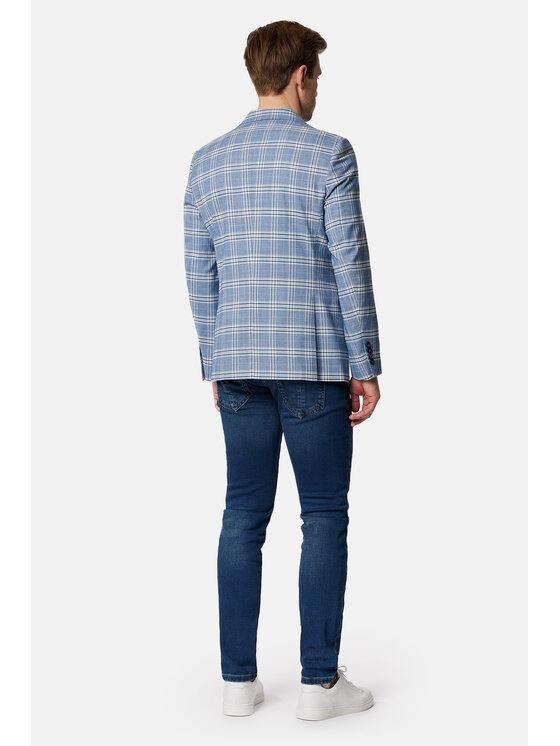 Lancerto Lancerto Marynarka Britley MA131124000021 Niebieski Regular Fit