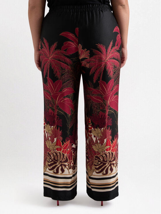 Fiorella Rubino Fiorella Rubino Pantaloni di tessuto P185L002211N0Z3 Nero Over Fit
