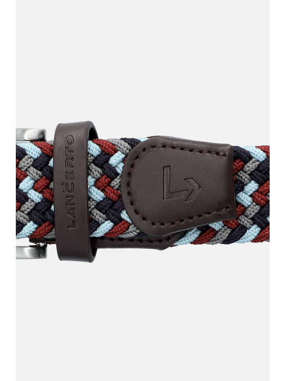 Lancerto Lancerto Pasek Męski Pleat PS090124000022 Kolorowy