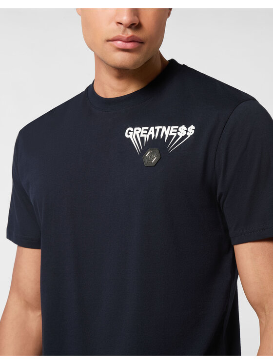 PHILIPP PLEIN PHILIPP PLEIN T-shirt 26261 Blu scuro Regular Fit