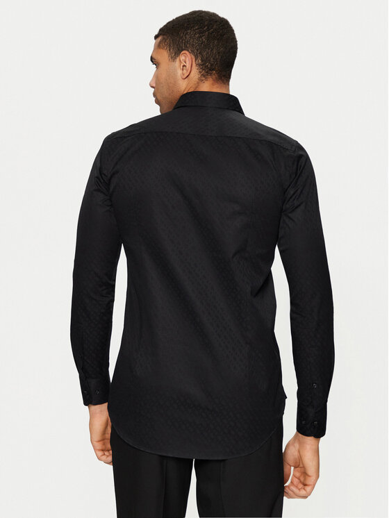 BOSS BOSS Košulja 50473310 Crna Slim Fit