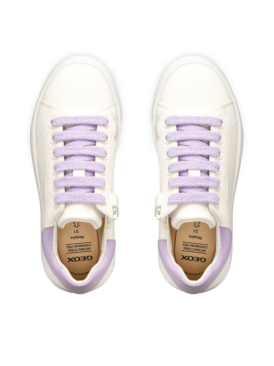 Geox Geox Sneakersy J Puffypop Girl J55MRA 000BC C0761 D Biały