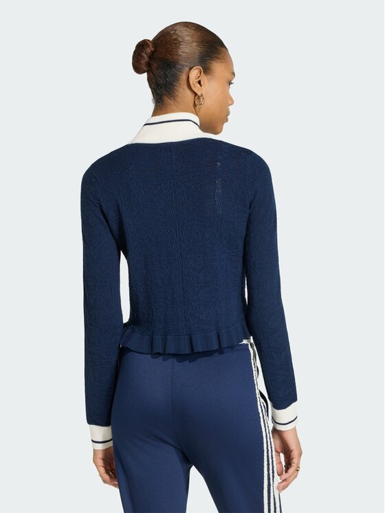 adidas adidas Bluza 167799 Niebieski jasny Slim Fit