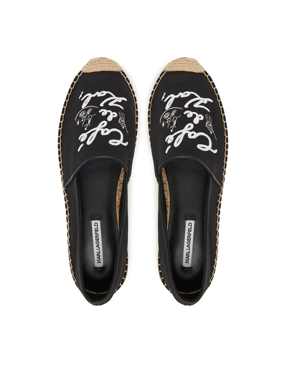 KARL LAGERFELD KARL LAGERFELD Espadrile KL81125 Negru