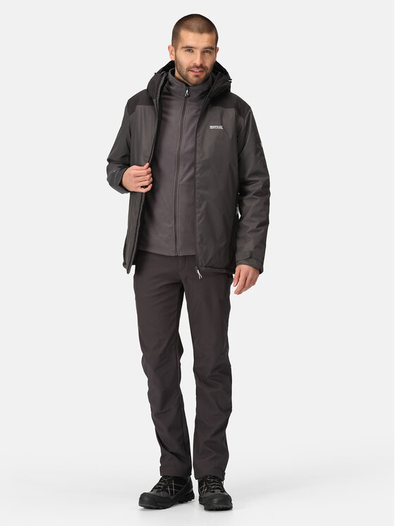 Regatta Regatta Kurtka zimowa Thornridge II RMP281 Szary Regular Fit