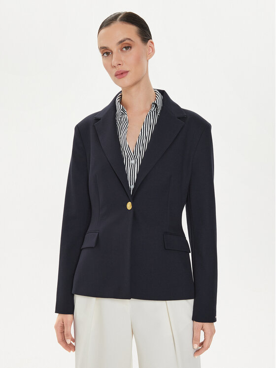 Sakko Tommy Hilfiger, Größe 44 Dunkelblau WW0WW42246