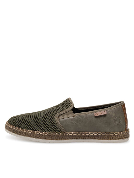 Rieker Rieker Sneakers aus Stoff B5265-54 Grün