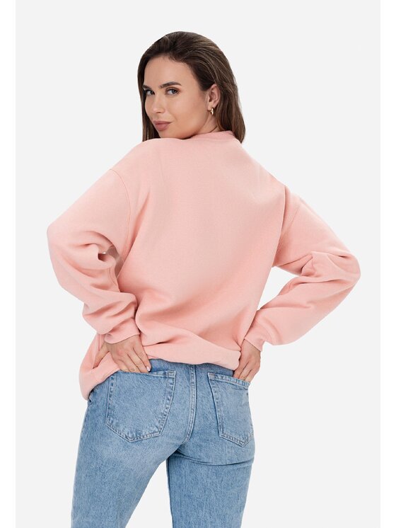 LAURELLA LAURELLA Mikina 1TU012 Růžová Regular Fit