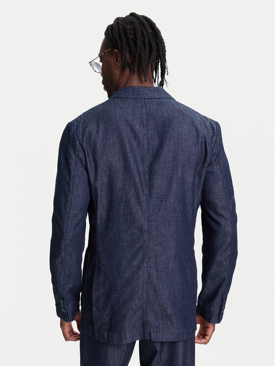 United Colors Of Benetton United Colors Of Benetton Giacca da abito 20QFUW01X Blu scuro Regular Fit