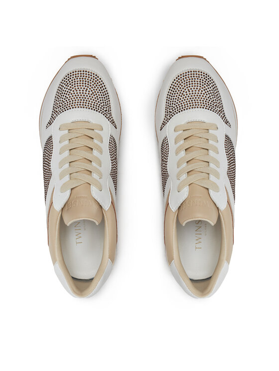 TWINSET TWINSET Sneakersy 242TGT18A Biały