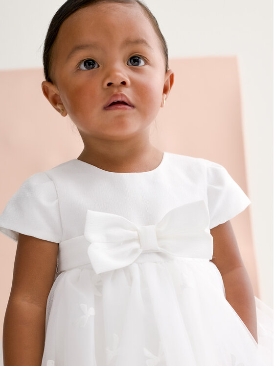 Abel & Lula Abel & Lula Elegantes Kleid 5003 Écru Regular Fit