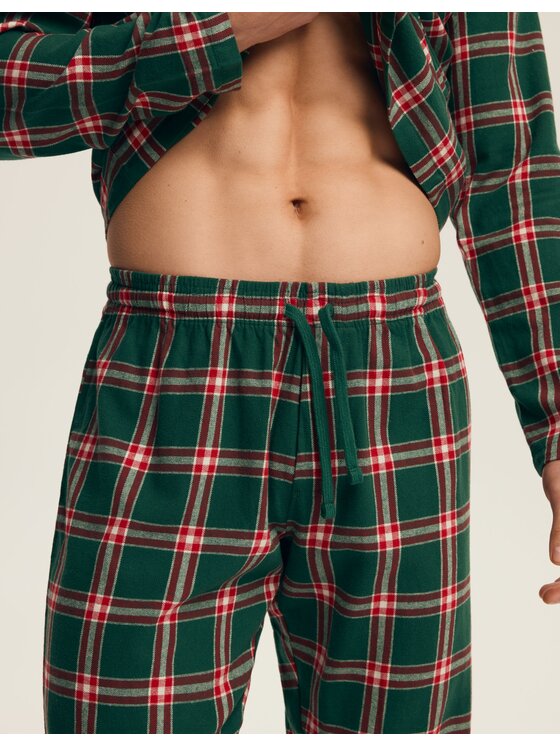 Henderson Henderson Piżama 43460 Zielony Regular Fit