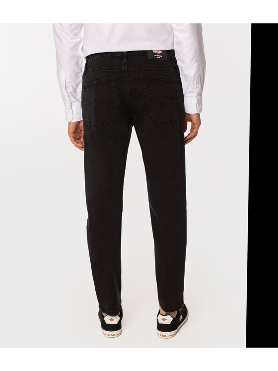 Lee Cooper Lee Cooper Jeansy LONDON Czarny Tapered Fit