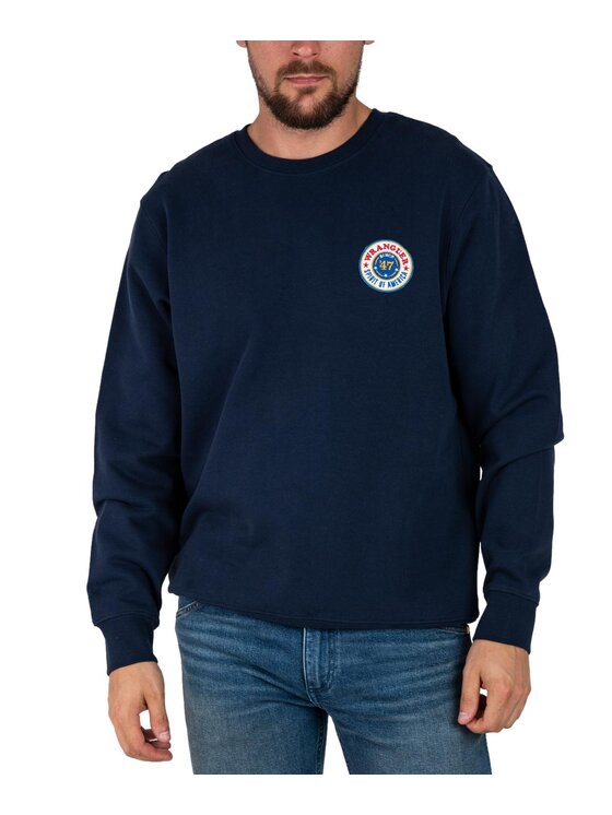 Wrangler Wrangler Bluza W6L7IQ114 Granatowy