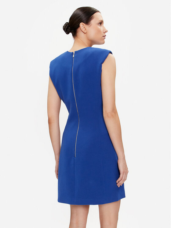 Morgan Morgan Kokteilinė suknelė 241-RWITE Mėlyna Regular Fit