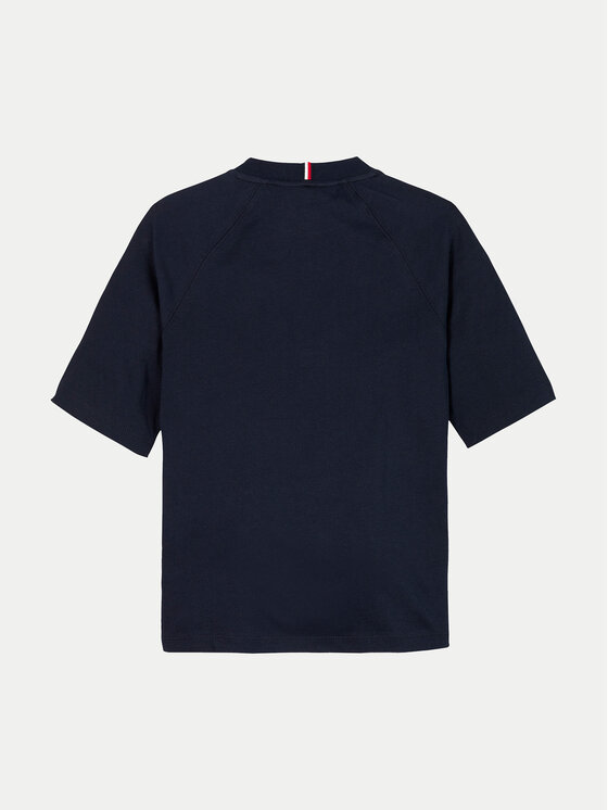 Tommy Hilfiger Tommy Hilfiger Marškinėliai Varsity KB0KB09533 Tamsiai mėlyna Regular Fit