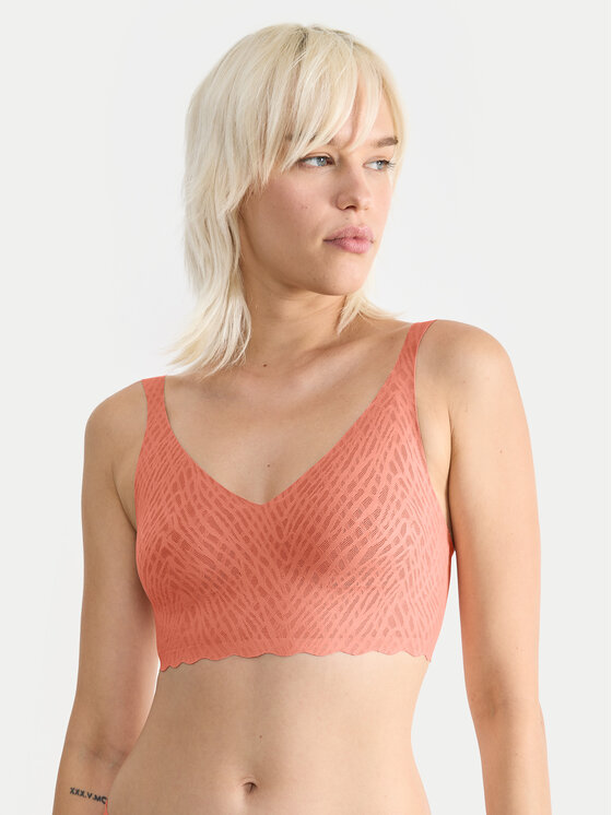 Sloggi Sloggi Бюстгальтер-топ Zero Feel Bliss 10219598 Оранжевий