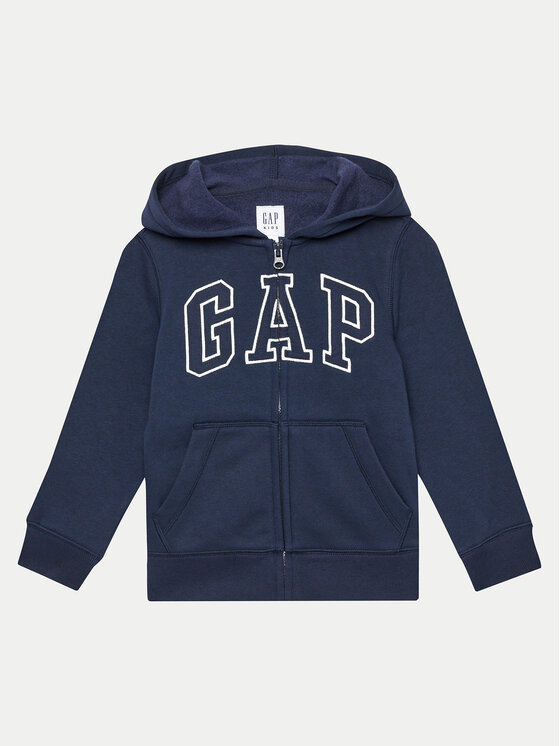 Gap Gap Majica dugih rukava 550082-05 Tamnoplava Regular Fit