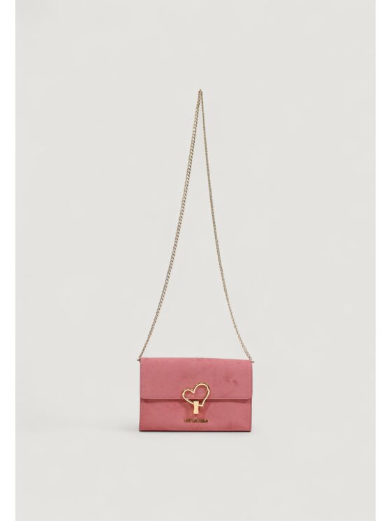 LOVE MOSCHINO LOVE MOSCHINO Σάκος VELOUR Ροζ