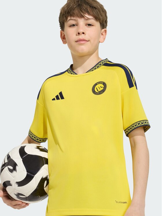 adidas adidas Koszulka techniczna 171947 Żółty Regular Fit
