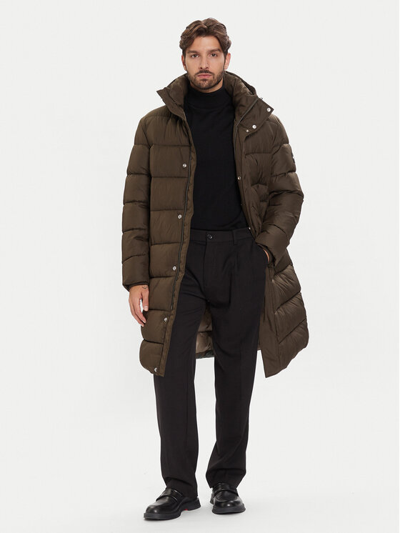 BOSS BOSS Geacă de iarnă H-Cenuto 50540474 Maro Regular Fit