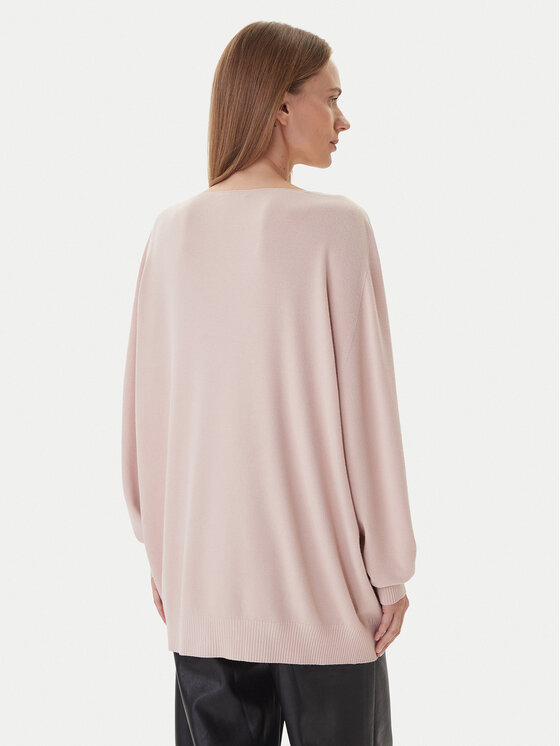 Kontatto Kontatto Sweater 3M0815C Rózsaszín Relaxed Fit
