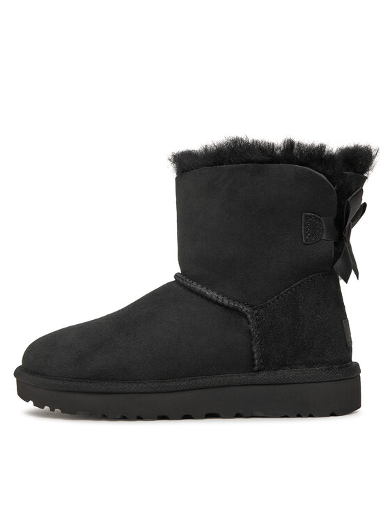 Ugg Ugg Škornji za sneg W Mini Bailey Bow II 1016501 Črna
