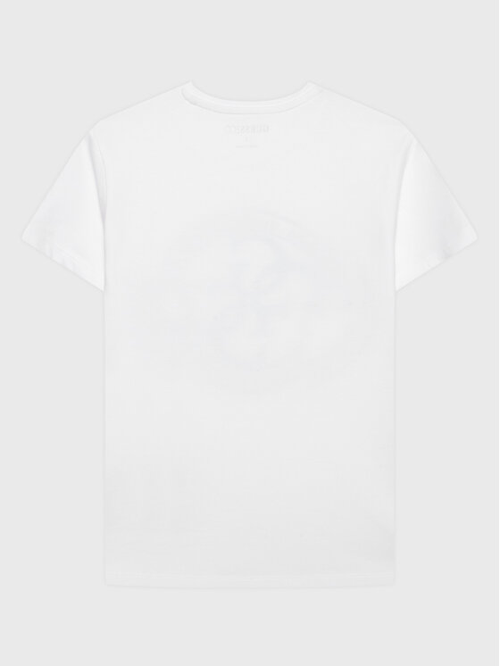 Guess Guess T-krekls J3GI02 K6YW3 Balts Regular Fit