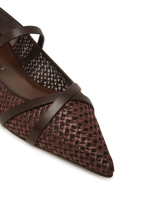 Max Mara Max Mara Nizki čevlji 2514521332600 Rjava