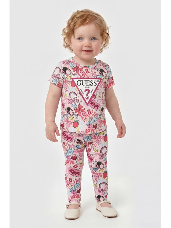 Guess Kids Guess Kids T-Shirt 183728 Barevná Classic Fit