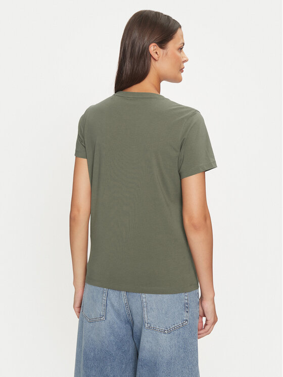 Guess Jeans Guess Jeans Majica W4YI03 J1314 Khaki Slim Fit