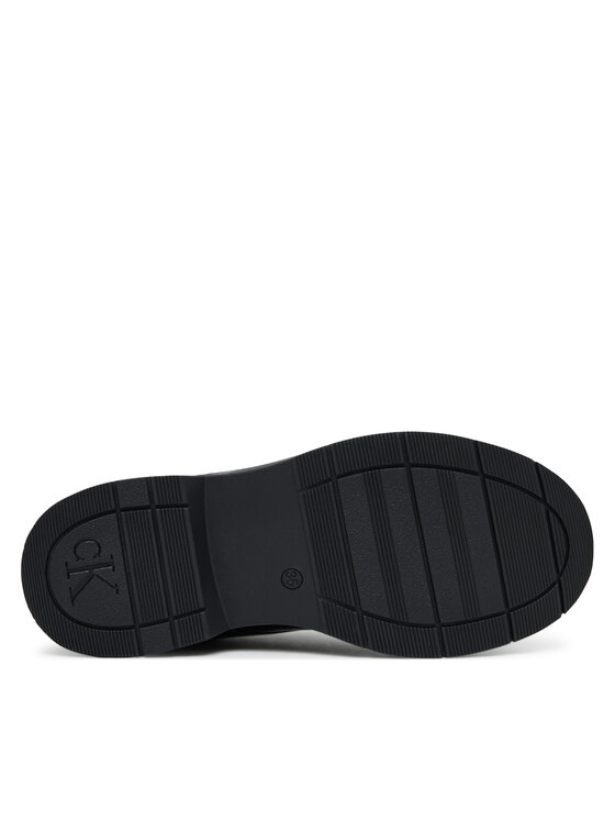 Calvin Klein Calvin Klein Oxfordy Low Cut Lace-Up Shoe V3X4-83182-1453 D Czarny