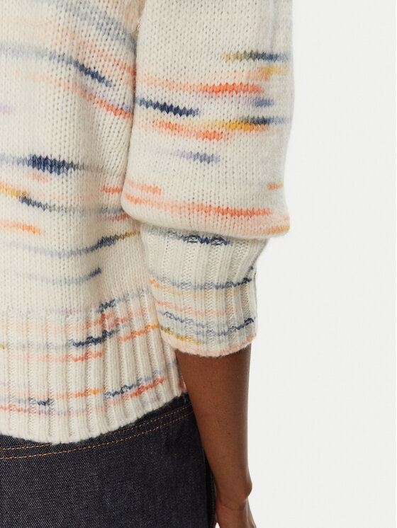 Munthe Munthe Sweter 244162124474 Beżowy Regular Fit