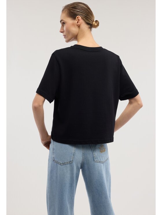 Trussardi Trussardi T-shirt G1326000239N033 Nero Regular Fit