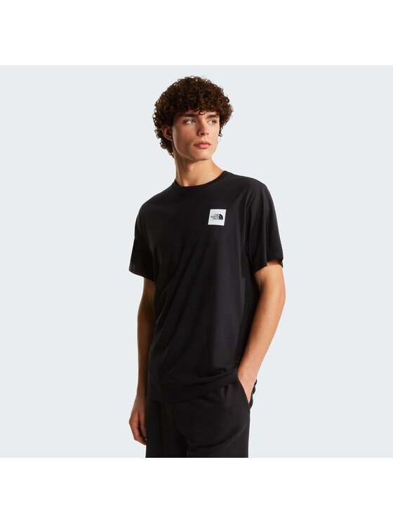 The North Face The North Face T-Shirt Evolution Box Half Dome Regular Tee Czarny Regular Fit