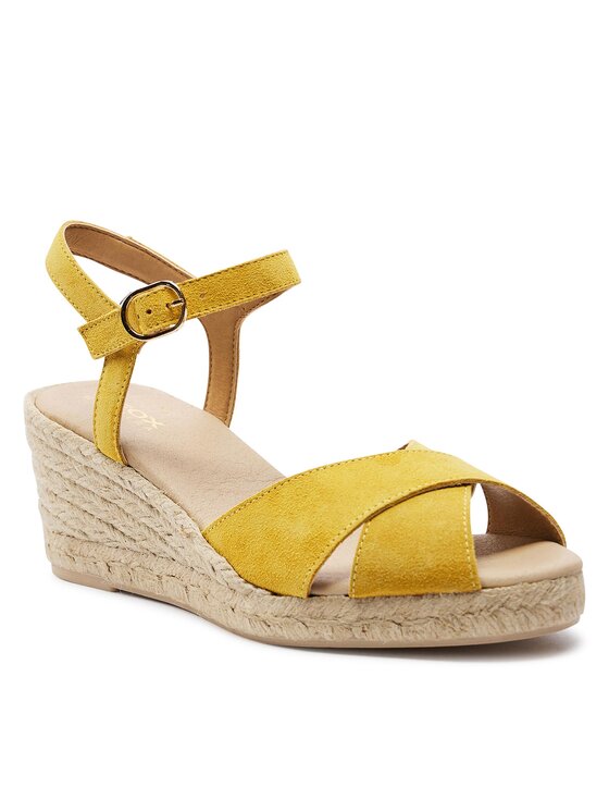 Geox Geox Espadrilles D Gelsa Low D45NGC 00022 C2000 Sárga