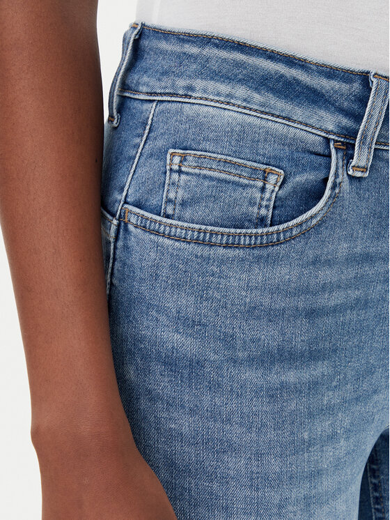 Liu Jo Liu Jo Traperice UA5013 D4615 Plava Skinny Fit