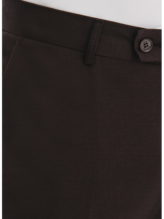 Pako Lorente Pako Lorente Spodnie garniturowe P25WF-6G-008 Brązowy Super Slim Fit