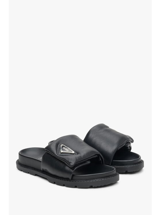 Estro Estro Παντόφλες ER00113090 Μαύρο