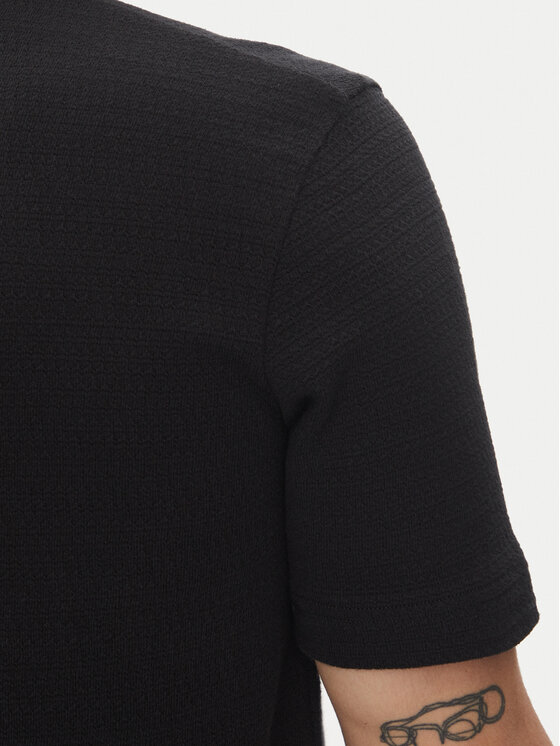 Marc O'Polo Marc O'Polo Polo 524 3021 53176 Czarny Regular Fit