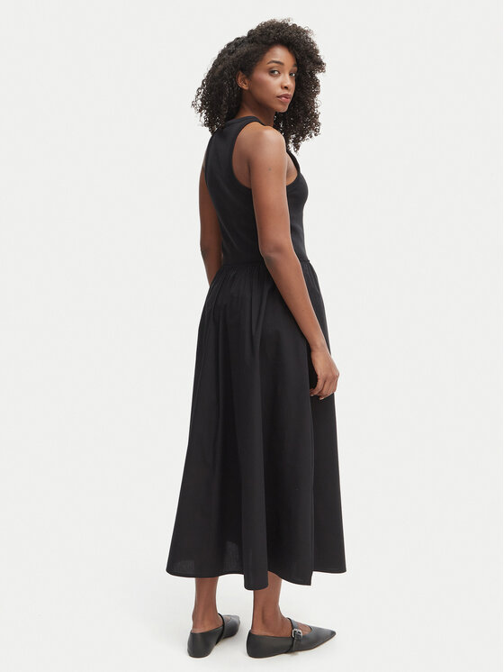 Tommy Hilfiger Tommy Hilfiger Igapäevane kleit WW0WW49628 Must Regular Fit