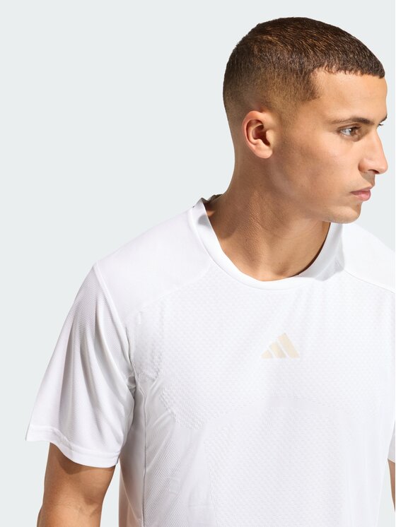 adidas adidas Koszulka techniczna 159858 Biały Regular Fit