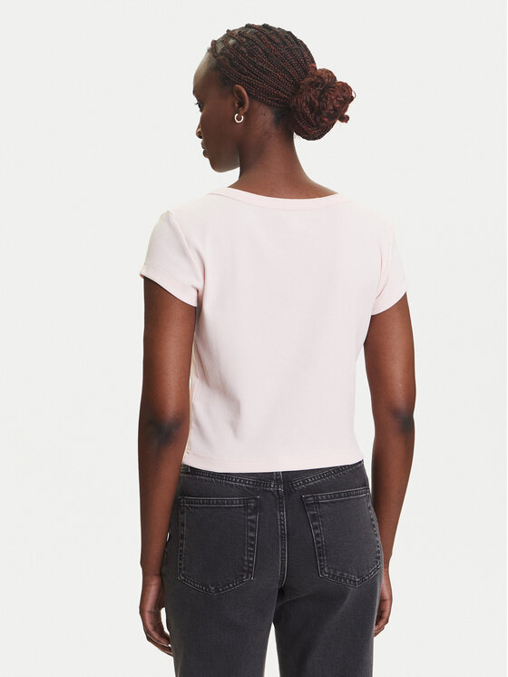Calvin Klein Jeans Calvin Klein Jeans Tričko LV047C200G Ružová Slim Fit