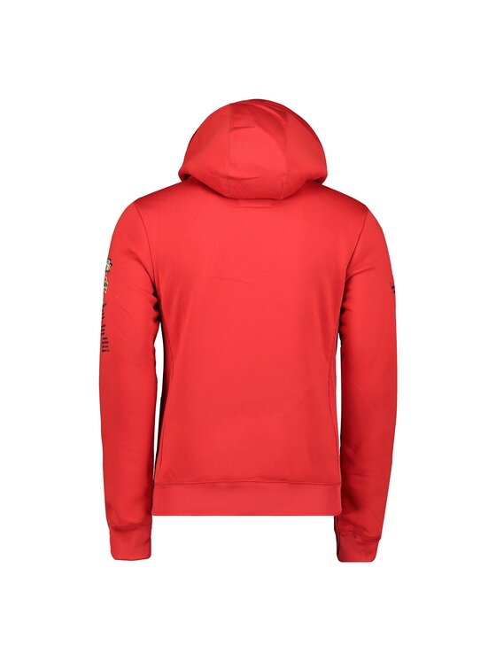Geographical Norway Geographical Norway Bluza WW2485H/GN-Red Czerwony Regular Fit