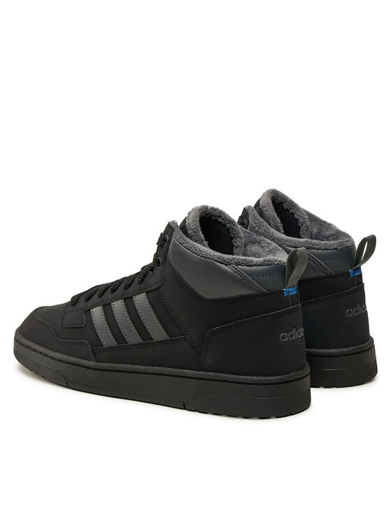 adidas adidas Sneakersy Rapid Court Mid Winterized JR0170 Čierna