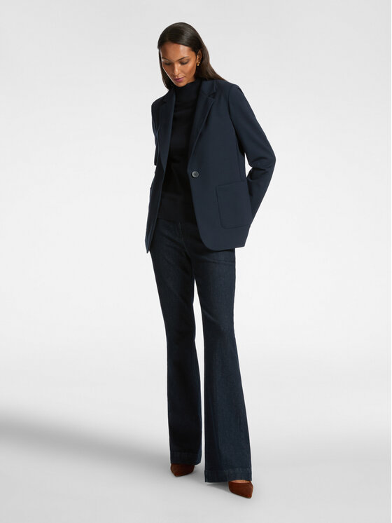 Elena Mirò Elena Mirò Giacca outdoor R053P000089N034 Blu Slim Fit