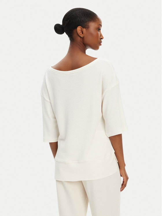 BOSS BOSS Blusa Ottoman 50540029 Écru Relaxed Fit