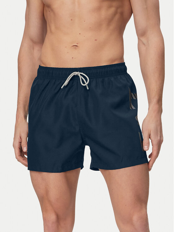 EA7 Emporio Armani Szorty kąpielowe 7M002001 AF14497 MB010 Granatowy Regular Fit