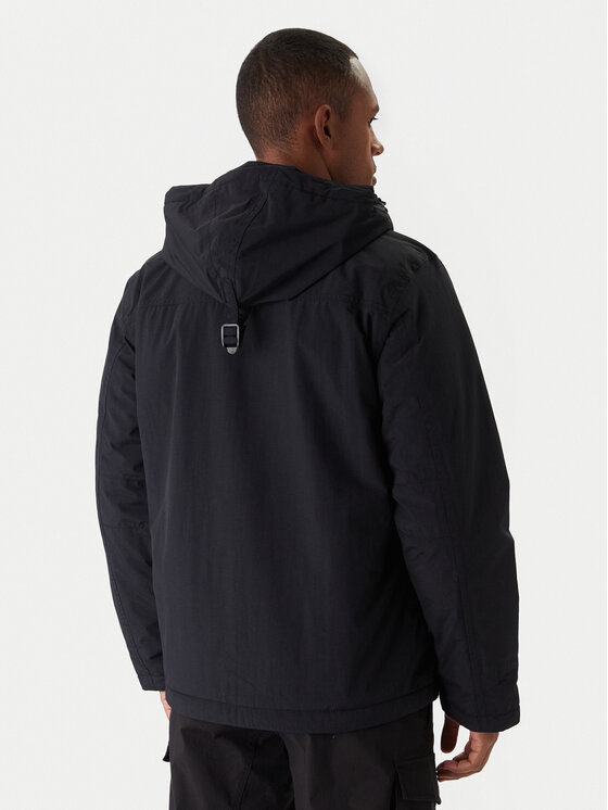 Napapijri Napapijri Geacă fără fermoar Rainforest Winter 3 NP0A4GMC Negru Regular Fit